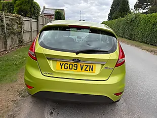 Used 2009 Ford Fiesta Zetec Green - Interior and Exterior details 6
