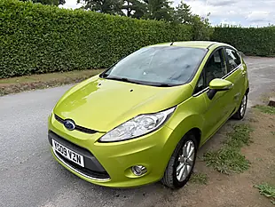 Used 2009 Ford Fiesta Zetec Green - Interior and Exterior details 9