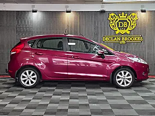 Used 2009 Ford Fiesta Zetec Red - Interior and Exterior details 2