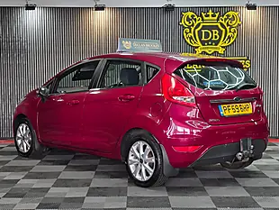 Used 2009 Ford Fiesta Zetec Red - Interior and Exterior details 5