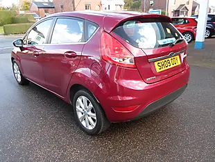 Used 2009 Ford Fiesta Zetec Ruby Red - Interior and Exterior details 2