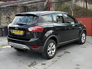 Used 2009 Ford Kuga Zetec Black - Interior and Exterior details 7