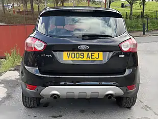 Used 2009 Ford Kuga Zetec Black - Interior and Exterior details 9
