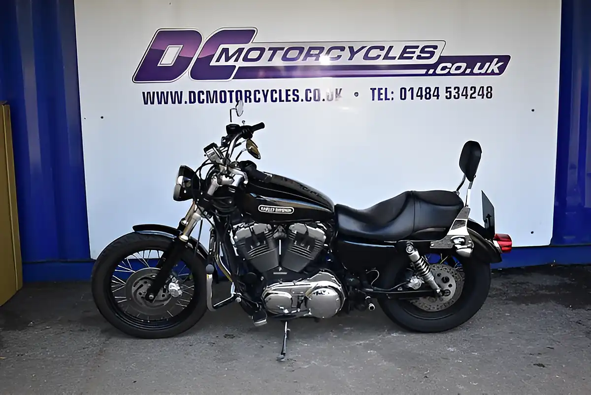Used 2009 Harley-Davidson Sportster Black - Front View