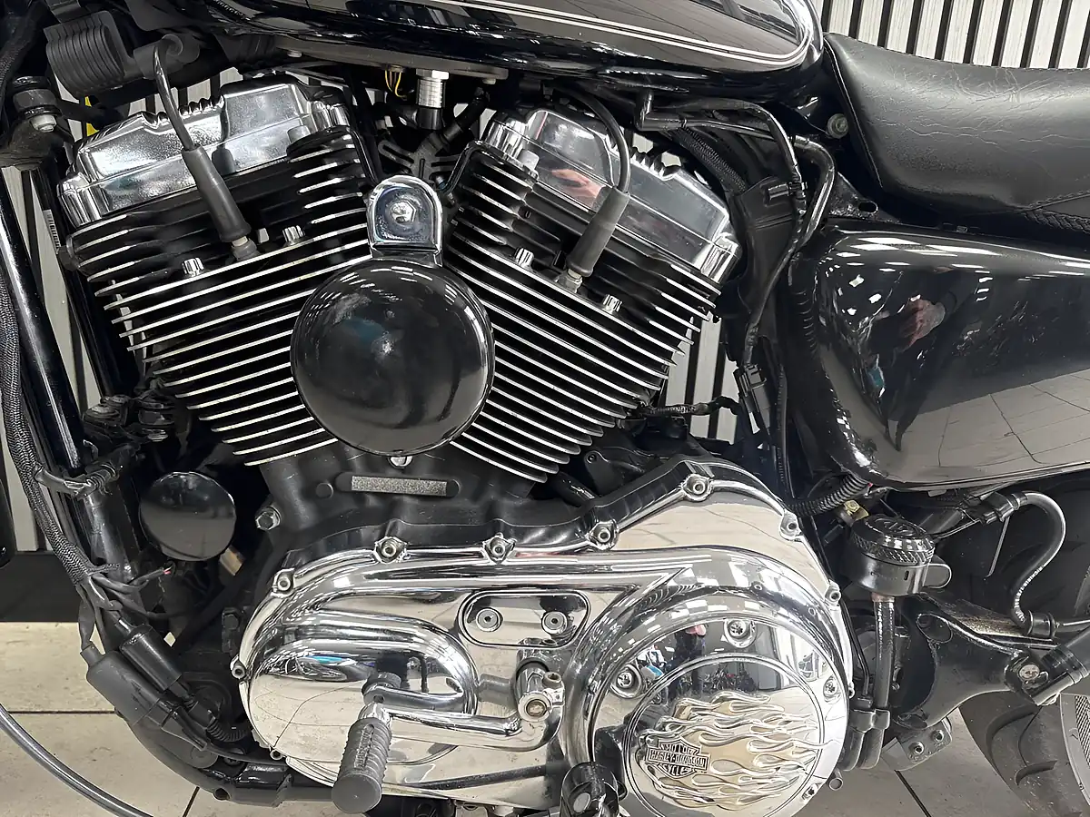 Used 2009 Harley-Davidson Xl 1200 Custom Sport Black - Interior and Exterior details 14