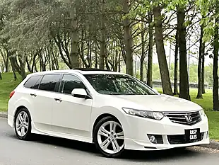 Used 2009 Honda Accord Tl White - Interior and Exterior details 2
