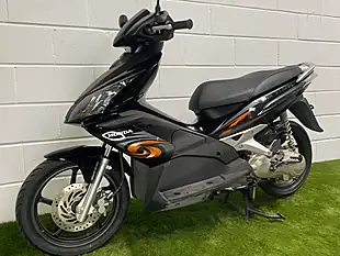 Used 2009 Honda Air Blade 110 Black - Interior and Exterior details 5