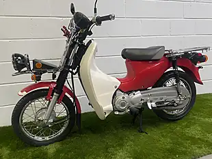 Used 2009 Honda C110 Pro Post Office Red - Interior and Exterior details 5