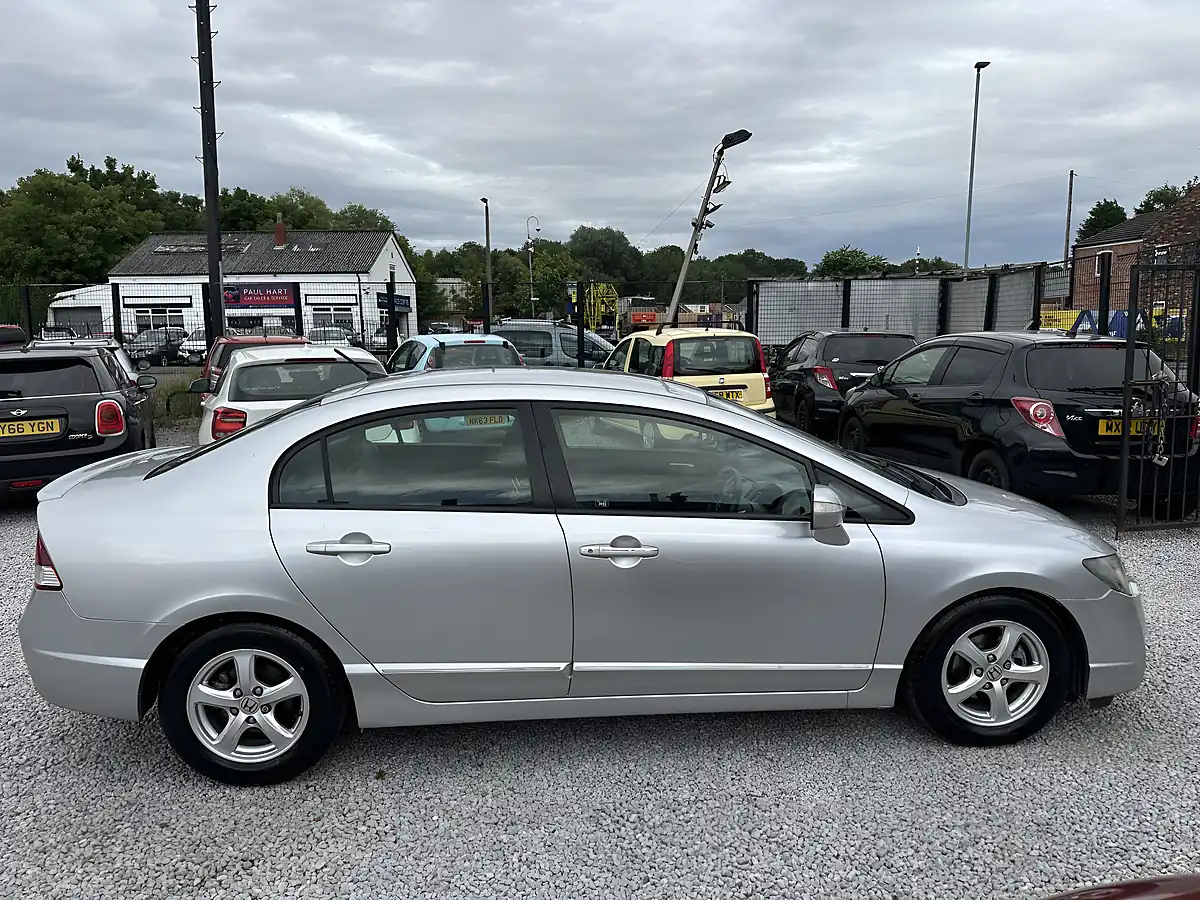 Used 2009 Honda Civic Ex Silver - Interior and Exterior details 5