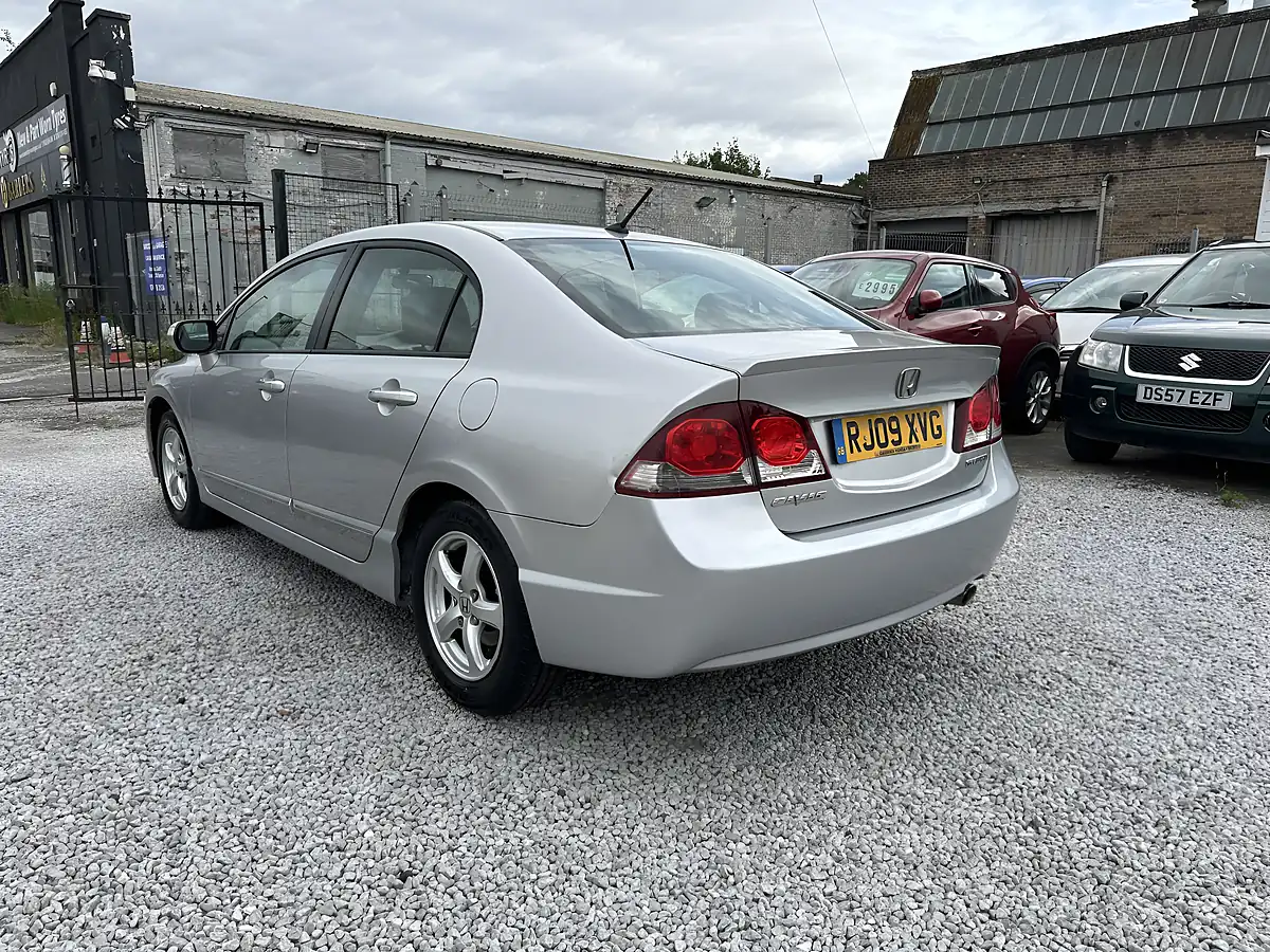 Used 2009 Honda Civic Ex Silver - Interior and Exterior details 6
