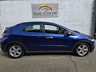 Used 2009 Honda Civic Se Blue - Interior and Exterior details 10