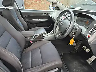 Used 2009 Honda Civic Se Blue - Interior and Exterior details 12