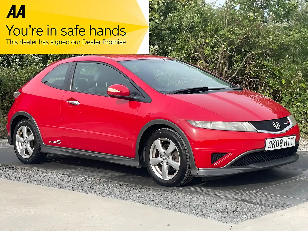 Used 2009 Honda Civic Type S Red - Front View