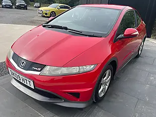 Used 2009 Honda Civic Type S Red - Interior and Exterior details 16