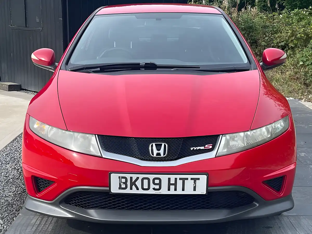 Used 2009 Honda Civic Type S Red - Interior and Exterior details 2