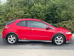 Used 2009 Honda Civic Type S Red - Interior and Exterior details 3