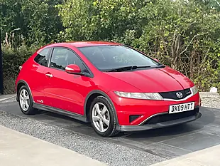 Used 2009 Honda Civic Type S Red - Interior and Exterior details 5