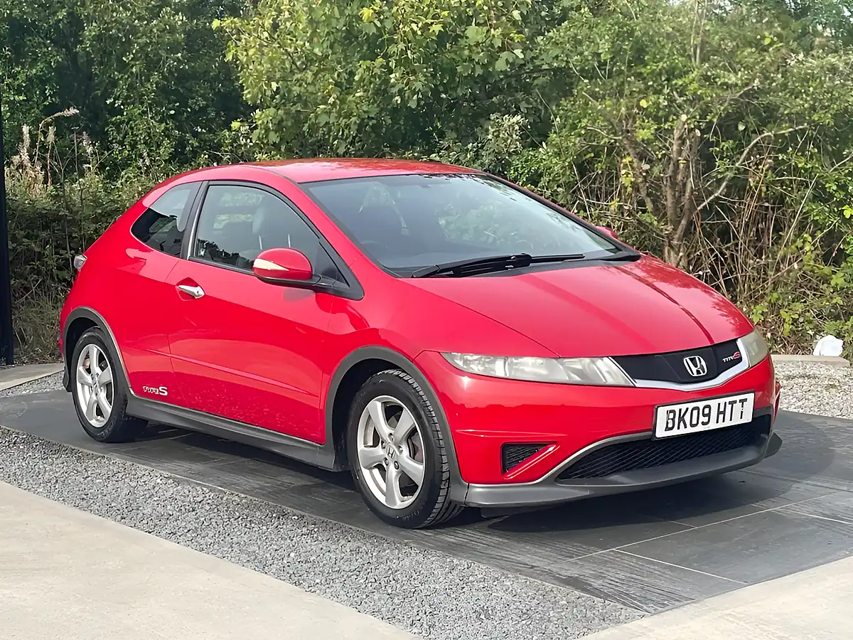 Used 2009 Honda Civic Type S Red - Interior and Exterior details 5