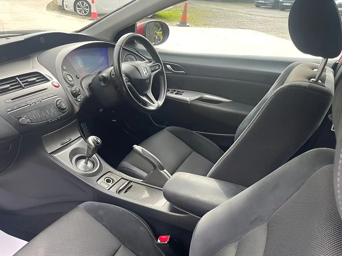 Used 2009 Honda Civic Type S Red - Interior and Exterior details 9