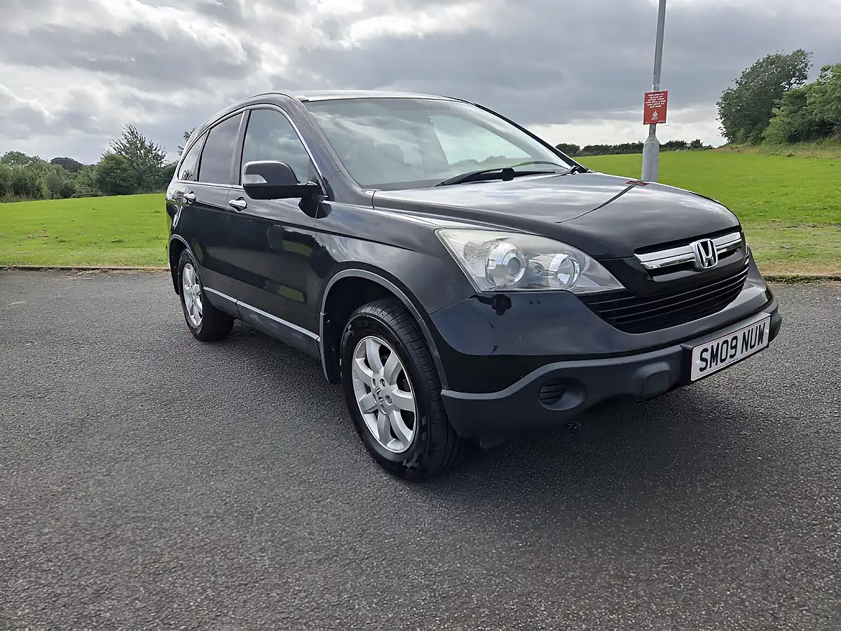 Used 2009 Honda Cr-V Se+ Black - Front View