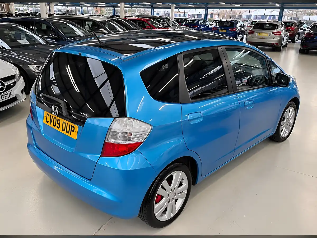 Used 2009 Honda Jazz Ex Blue - Interior and Exterior details 11