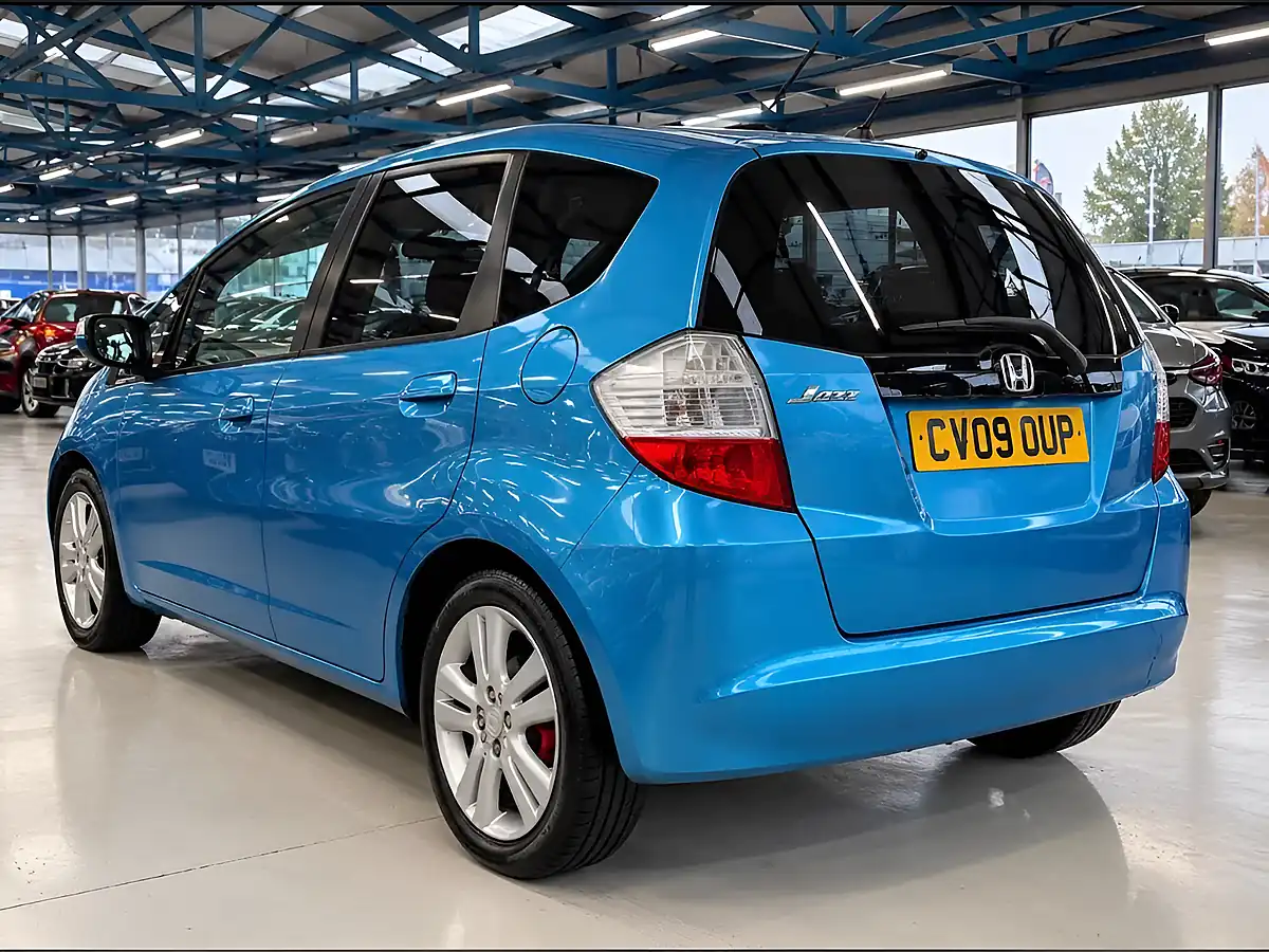 Used 2009 Honda Jazz Ex Blue - Interior and Exterior details 3
