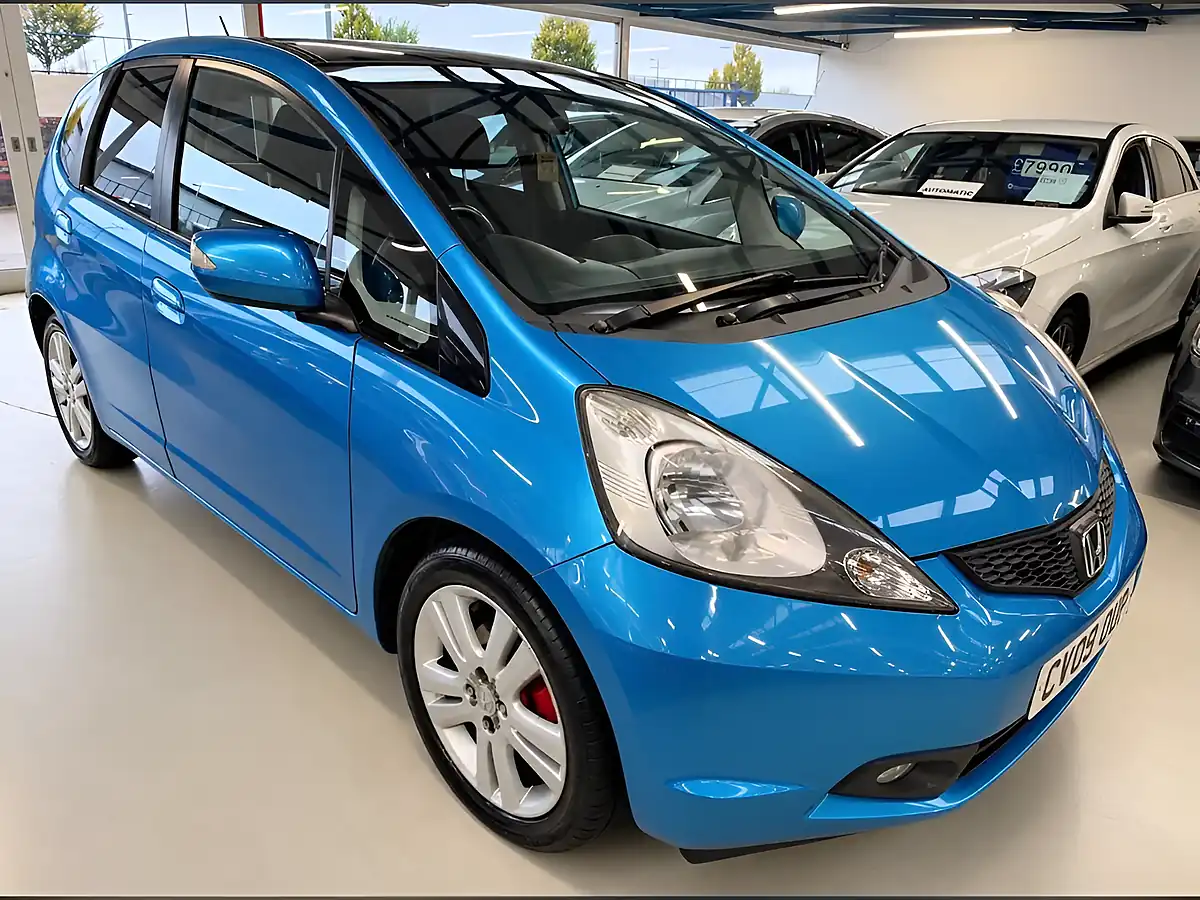 Used 2009 Honda Jazz Ex Blue - Interior and Exterior details 5
