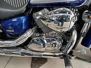 Used 2009 Honda VT750C Blue & Silver - Interior and Exterior details 10