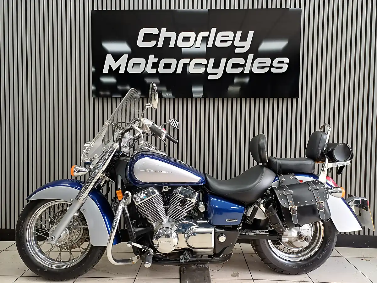 Used 2009 Honda VT750C Blue & Silver - Interior and Exterior details 2