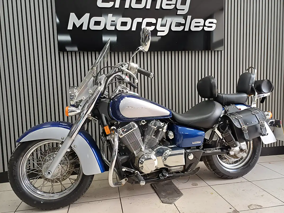 Used 2009 Honda VT750C Blue & Silver - Interior and Exterior details 5