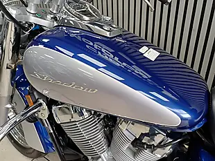 Used 2009 Honda VT750C Blue & Silver - Interior and Exterior details 7