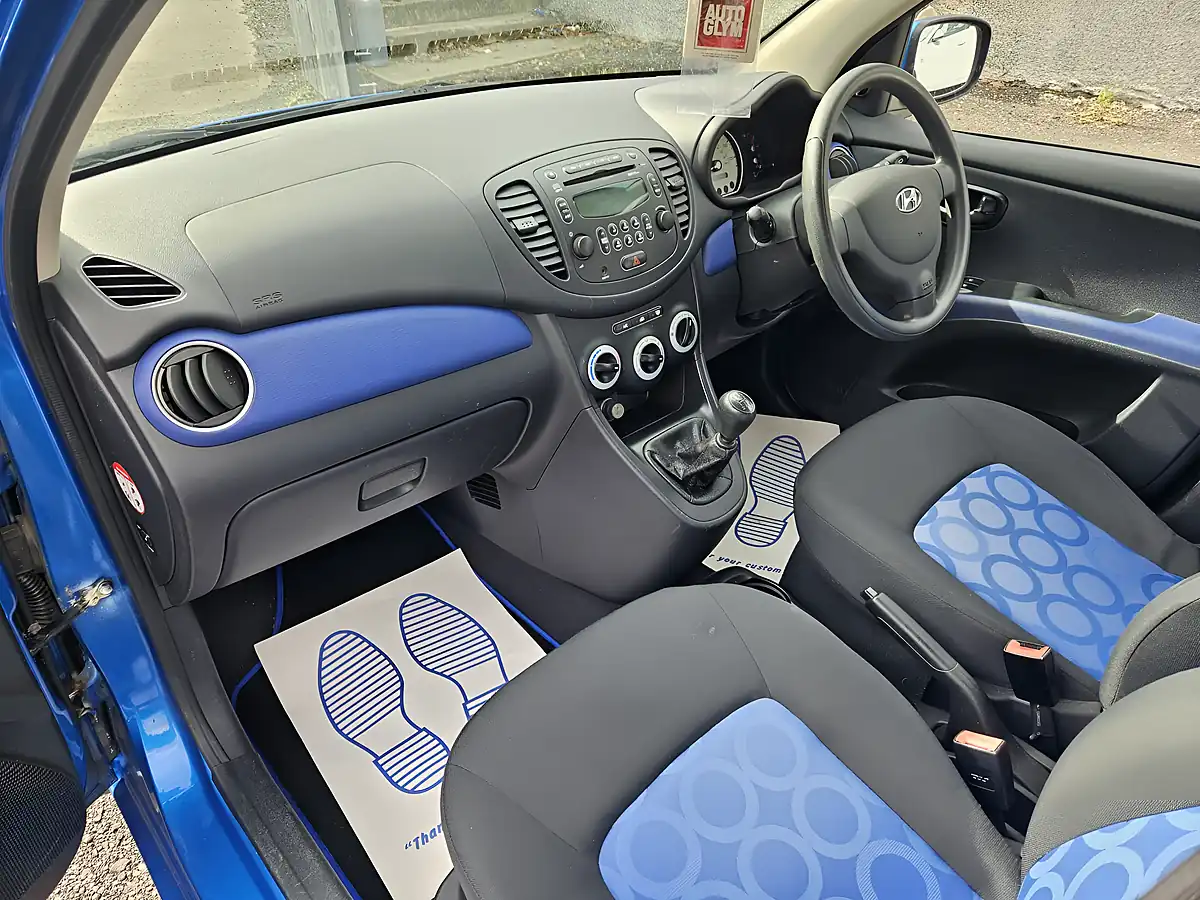 Used 2009 Hyundai I10 Es Blue - Interior and Exterior details 11