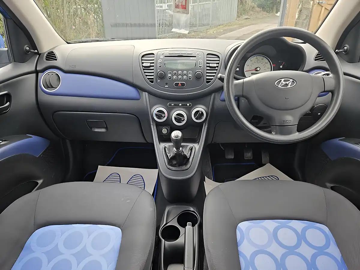 Used 2009 Hyundai I10 Es Blue - Interior and Exterior details 14