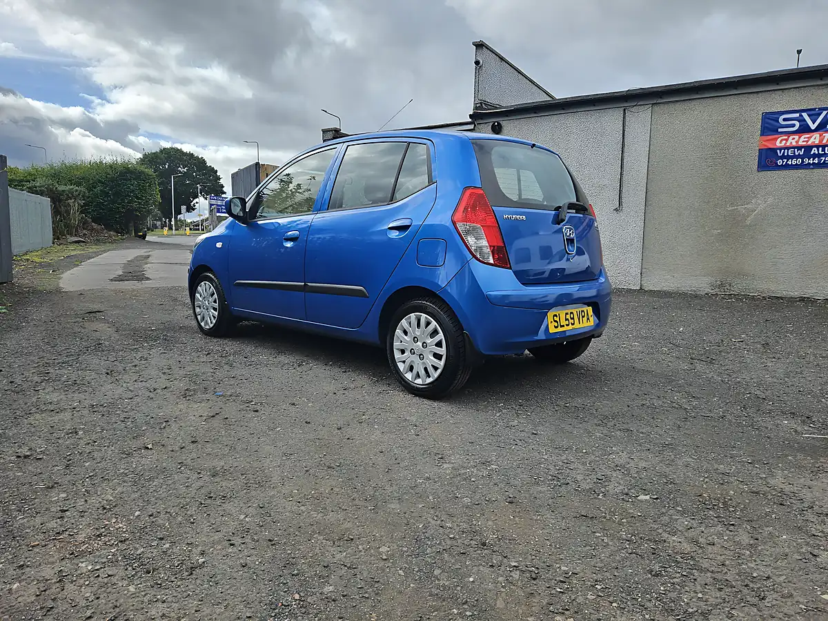 Used 2009 Hyundai I10 Es Blue - Interior and Exterior details 9