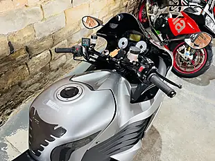 Used 2009 Kawasaki Zzr1400 Abs Silver - Interior and Exterior details 8