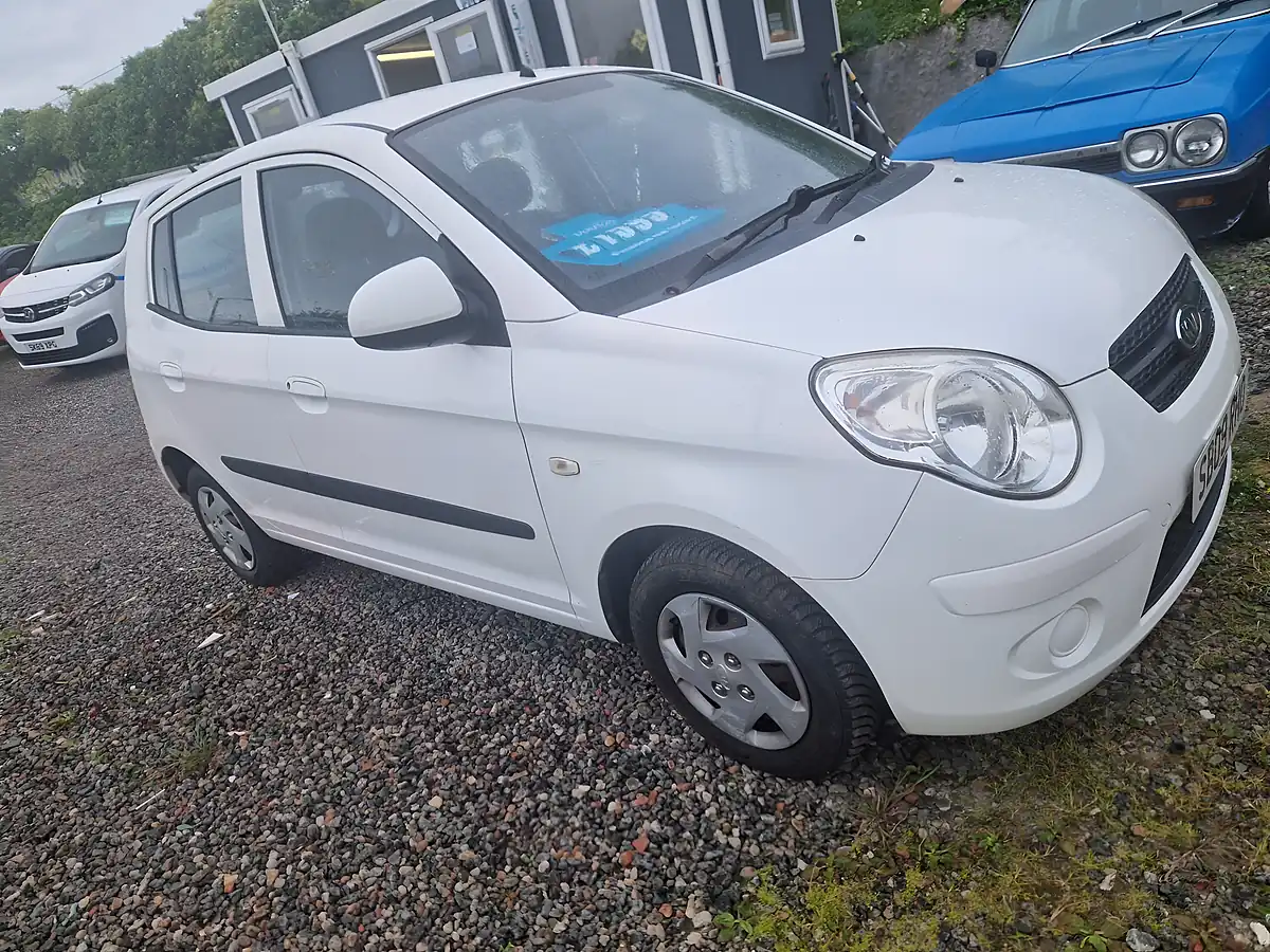 Used 2009 Kia Picanto 5dr White - Interior and Exterior details 5