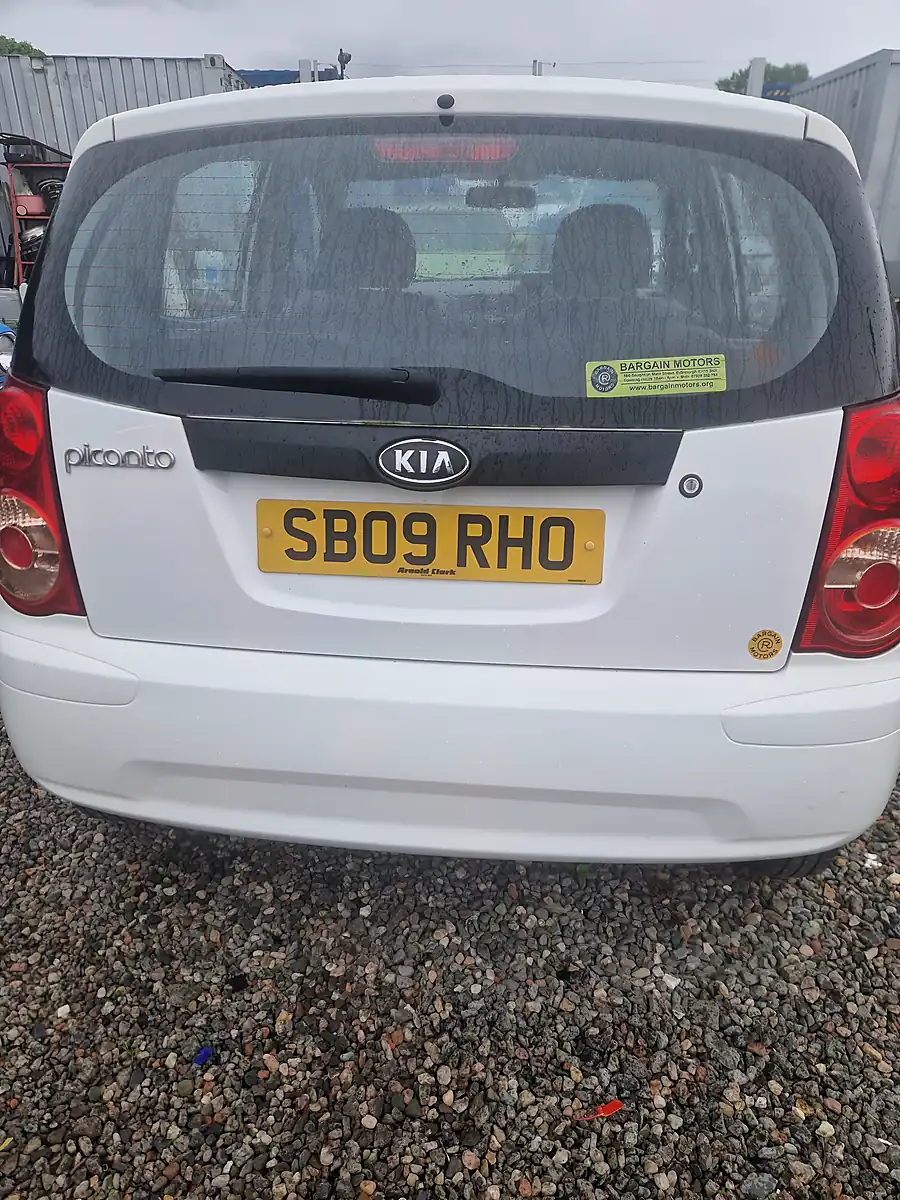 Used 2009 Kia Picanto 5dr White - Interior and Exterior details 8