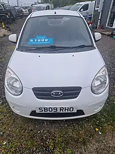 Used 2009 Kia Picanto 5dr White - Interior and Exterior details 9