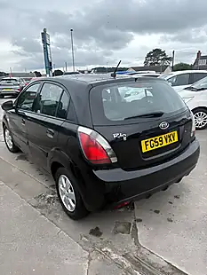 Used 2009 Kia Rio 2 Black - Interior and Exterior details 3