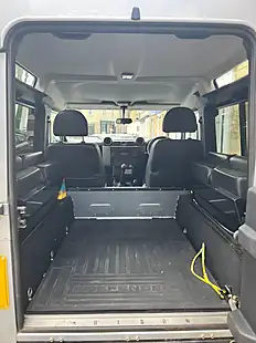 Used 2009 Land Rover Defender 90 County Hard Top Zermatt Silver - Interior and Exterior details 6