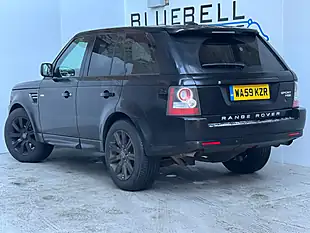 Used 2009 Land Rover Range Rover Sport Hse Black - Interior and Exterior details 3