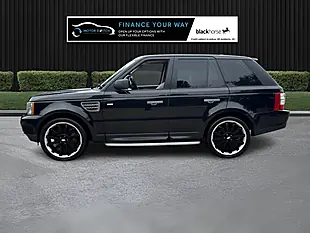 Used 2009 Land Rover Range Rover Sport Hse Black - Interior and Exterior details 10