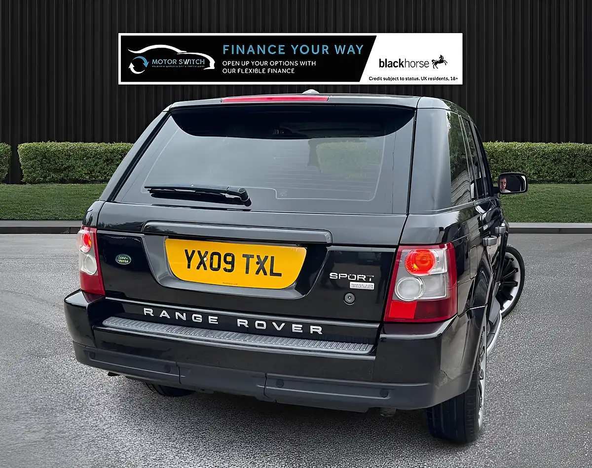 Used 2009 Land Rover Range Rover Sport Hse Black - Interior and Exterior details 11