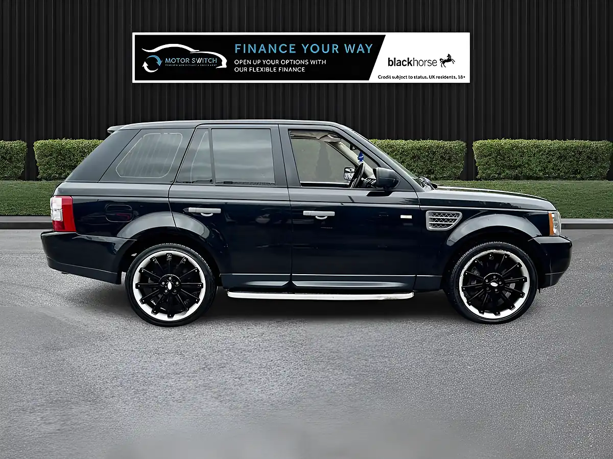 Used 2009 Land Rover Range Rover Sport Hse Black - Interior and Exterior details 4