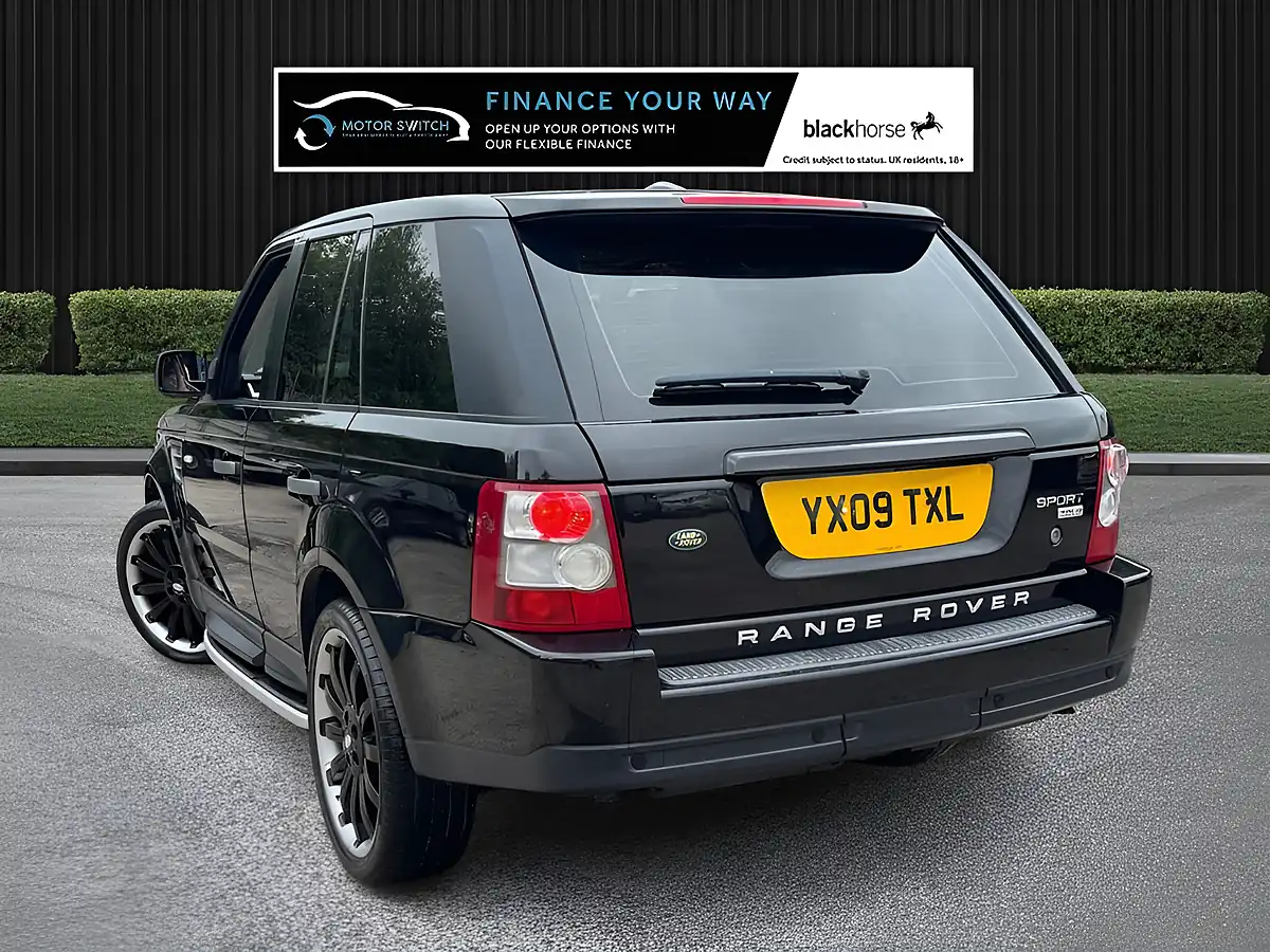 Used 2009 Land Rover Range Rover Sport Hse Black - Interior and Exterior details 8