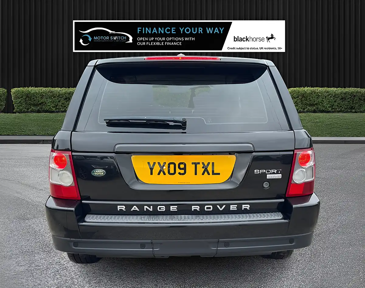 Used 2009 Land Rover Range Rover Sport Hse Black - Interior and Exterior details 9