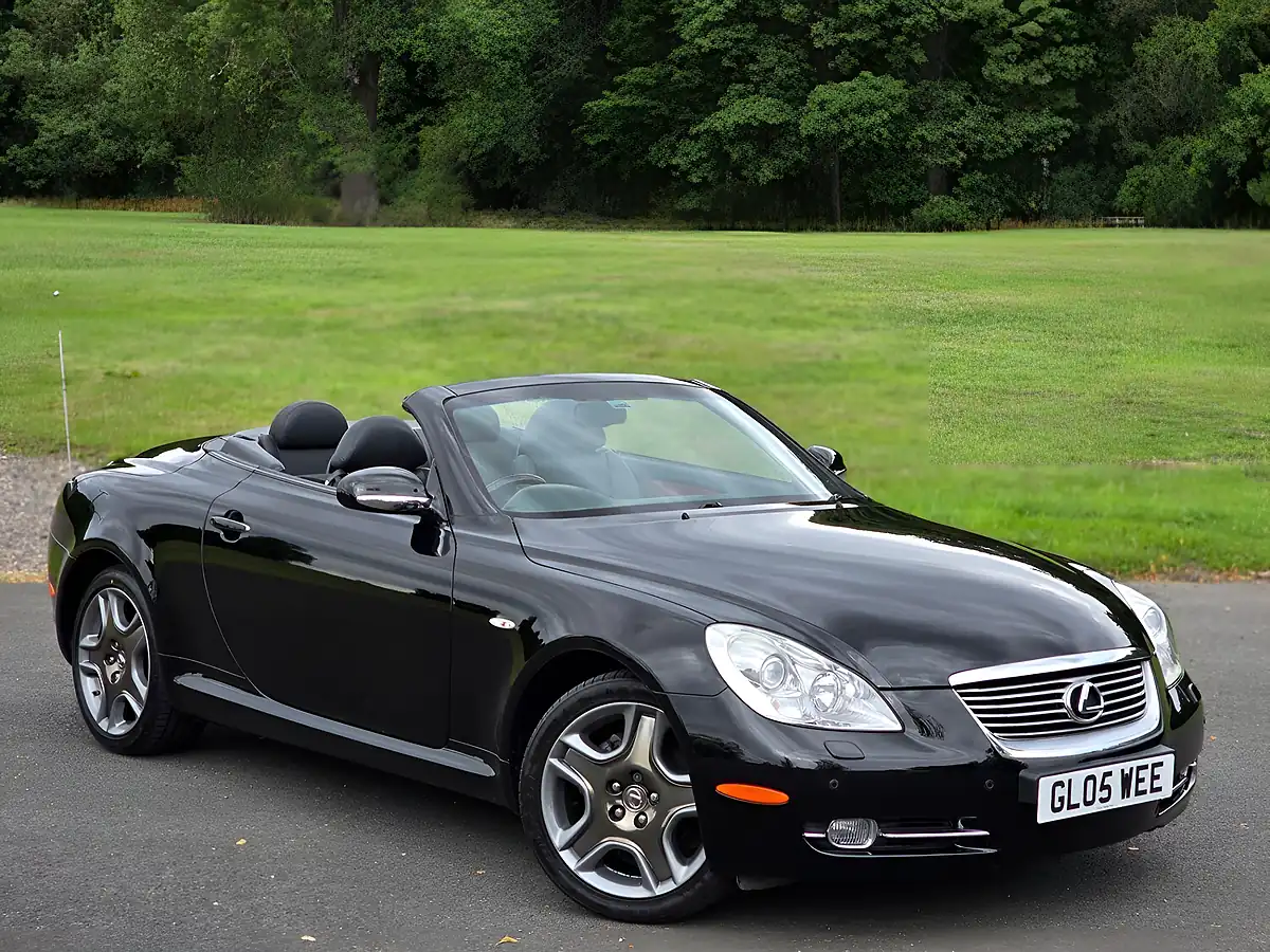 Used 2009 Lexus Sc 430 Black - Interior and Exterior details 9