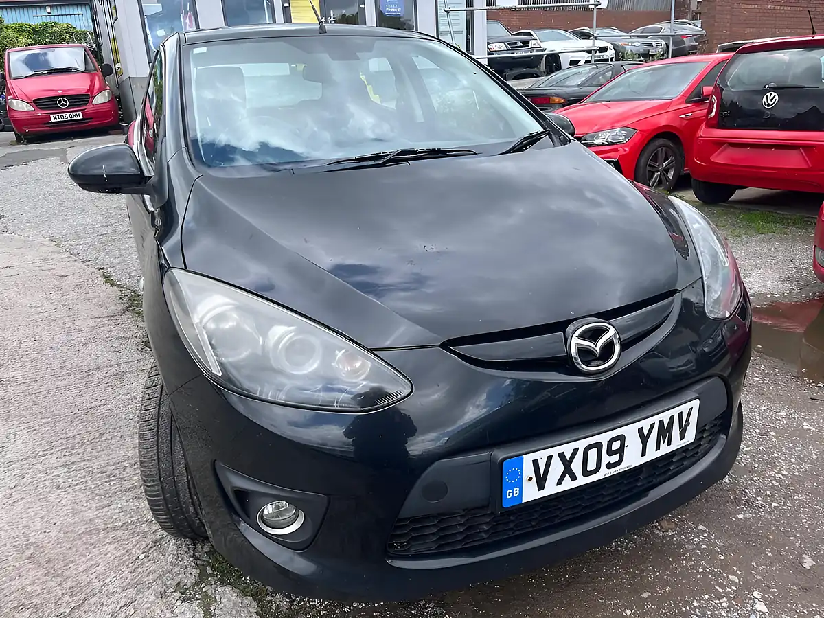Used 2009 Mazda Mazda2 Sport Black - Front View