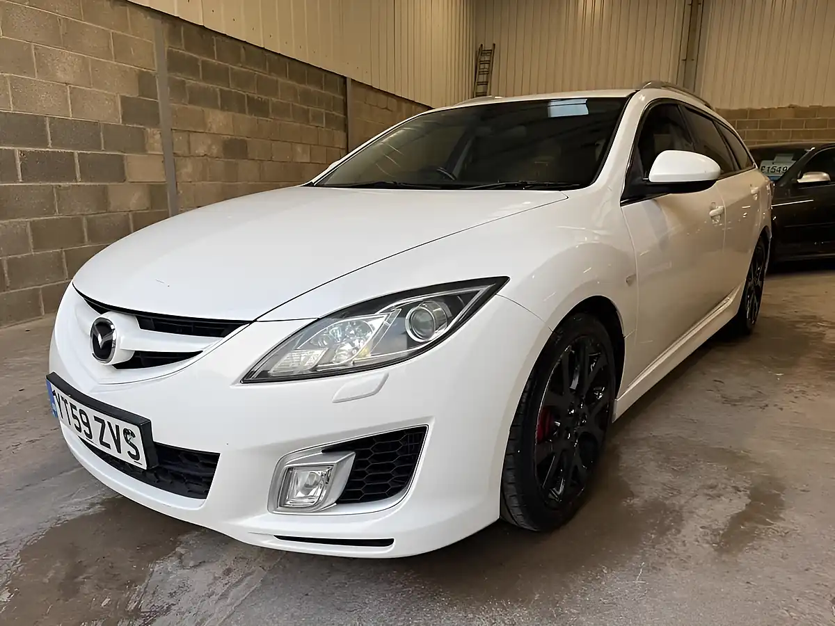 Used 2009 Mazda Mazda6 Sport White - Interior and Exterior details 3