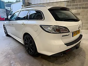 Used 2009 Mazda Mazda6 Sport White - Interior and Exterior details 5